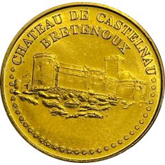 Tourist token - Monnaie de Paris - Bretenoux - Chateau de Castelnau