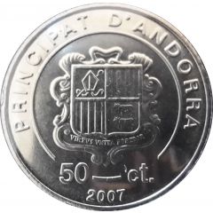 50 Cèntims Pope John XXIII