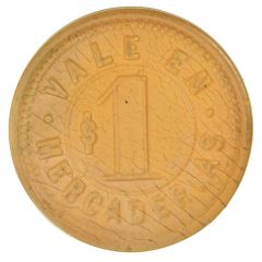 1 Peso La Americana - Nitrate Company