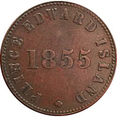 1/2 Penny Prince Edward Island - Self government and free trade
