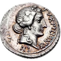 Denarius CAESAR AVGVSTVS SIGN RECE, Liber