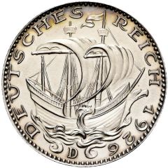 5 Reichsmark Pattern