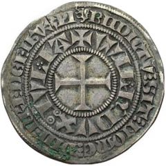 1 Turnose 'Groschen Tournois' - William II