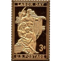 Token - United State Postal Service 3 Cents - Labor Day