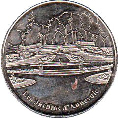 National Tokens Belgian Heritage - Les jardins d`Annevoie