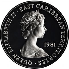 10 Dollars - Elizabeth II Royal Wedding, Silver Proof Issue