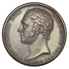 Medal - George IV Siege of Bharatpur, bronze
