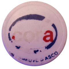 Jeton de caddie Cora Villeneuve d`Ascq