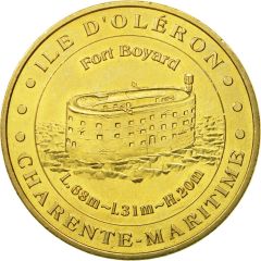 Monnaie de Paris Tourist Token - Charente-Maritime Ile d`Oléron - Fort Boyard