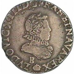 1/2 Franc - Louis XIII
