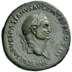 Sestertius - Vespasian IMPERATOR CAESAR S C