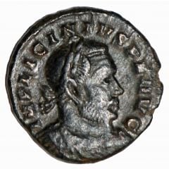 Nummus - Licinius I GENIO POP ROM, S-F, MLL, Londinium