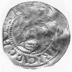 Denier anonyme au nom de l`empereur Henri II