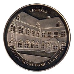 National Tokens Belgian Heritage - Lessines Hôpital Notre-Dame à la Rose