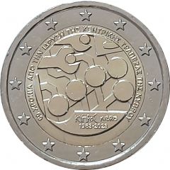 2 Euros Central Bank of Cyprus