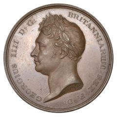 Medal - George IV Death, W. Bain