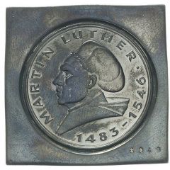 5 Deutsche Mark Martin Luther - Pattern