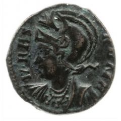 Nummus - Constantinus I VRBS ROMA with F, Aquileia