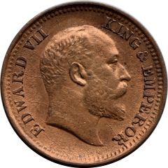 1/2 Pice - Edward VII