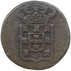 30 Réis - 1/2 Tanga - Maria II Goa Mint