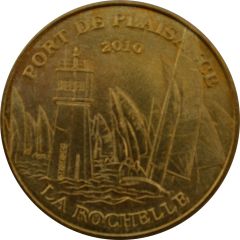 Tourist token - Monnaie de Paris - La Rochelle - Port de plaisance 2010 regatta