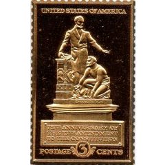 Token - United State Postal Service 3 Cents - 13th Amendment, Emancipation