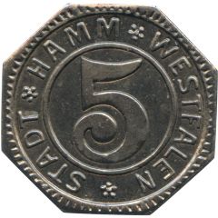 5 Pfennig - Hamm