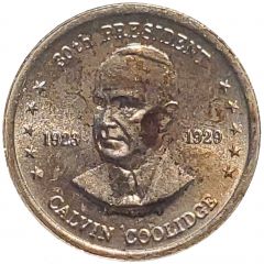 Medal - Presidential Commemorative Medals - Mini Calvin Coolidge