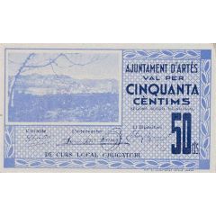 50 Céntimos Artés