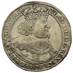 Półtalar gdański - Władysław IV Waza Gdańsk mint