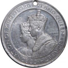 Medal - George VI and Elizabeth Coronation