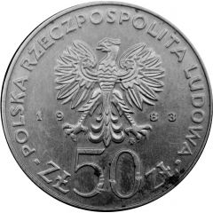 50 Zlotys Jan III Sobieski