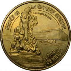 jeton touristique monnaie de paris MEAUX Musée de la grande guerre pays de meaux