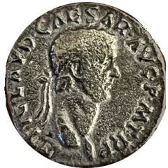Denarius - Claudius PACI AVGVSTAE, Pax and Nemesis - WRL REPLICA