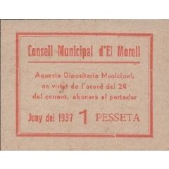1 Peseta El Morell