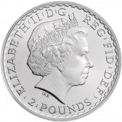 2 Pounds - Elizabeth II Year of the Horse, 1 oz Fine Silver, Mule