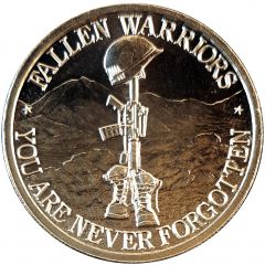 2 Ounces Silver - Fallen Warriors