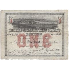 1 Pound Isle of Man Banking Company