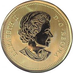 1 Dollar - Elizabeth II Snow Goose
