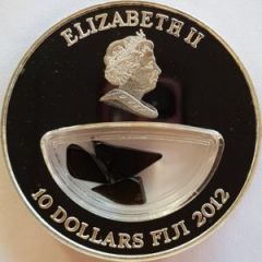10 Dollars - Elizabeth II Meteorite Brenham
