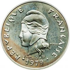 20 Francs Piedfort silver