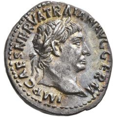 Quinarius - Trajan P M TR P COS IIII P P, Victory