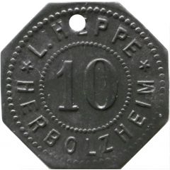 10 Pfennig - Herbolzheim L. Heppe