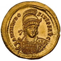 Solidus - Theodosius II VOT XXX MVLT XXXX, Constantinopolis
