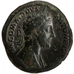 Sestertius - Commodus IVPPITER CONSERVATOR TR P VI IMP IIII COS III P P S C, Jupiter
