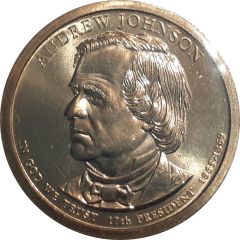1 Dollar Andrew Johnson