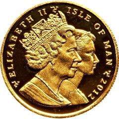 1/10 Crown - Elizabeth II Manx Cat