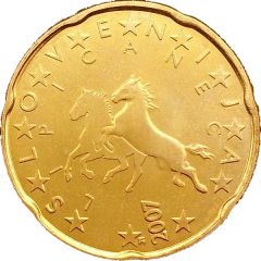 20 Euro Cents 2nd map