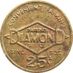 25 Cents - Diamond Parking Service Seattle, Washington