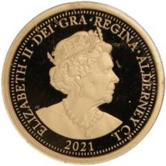 1/2 Sovereign - Elizabeth II 200th Anniversary George and the dragon